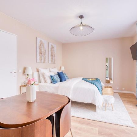 Studio Hotel - Lit King Size - Parking - Wifi - Proche Cdg Livry-Gargan Exterior foto